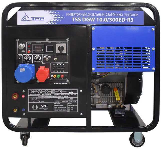 TSS DGW 10.0/300ED-R3 Сварочные агрегаты (Сварка + Электростанция) фото, изображение