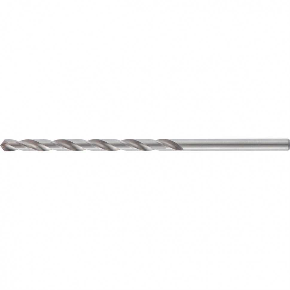 Сверло спиральное по металлу, 6 х 139 мм, Р6М5, удлиненное Барс Сверла по металлу спиральные фото, изображение